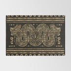 Aztec Double Headed Serpent Deity Rug Gallery Image 2