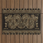 Aztec Double Headed Serpent Deity Outdoor Rug Gallery Image 1
