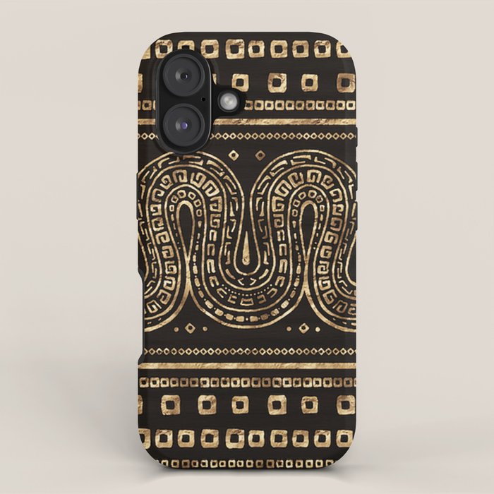 Aztec Double Headed Serpent Deity iPhone Case Gallery Image 1