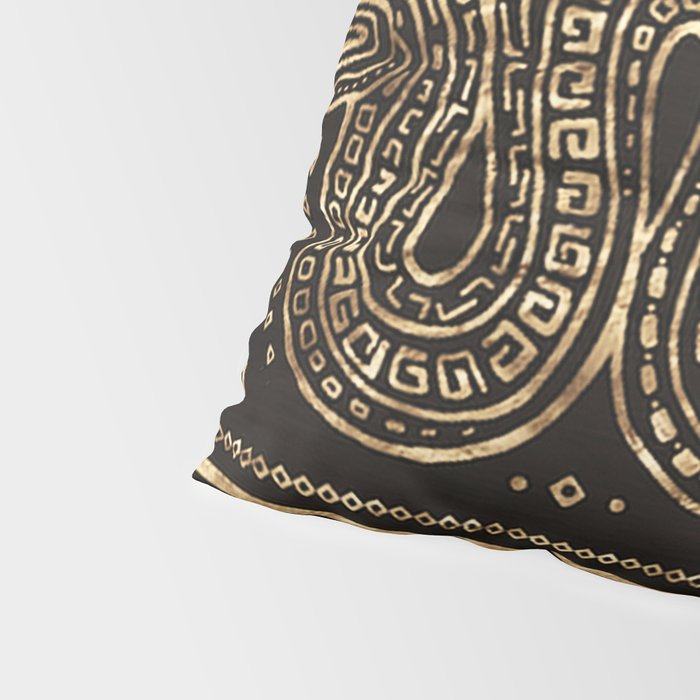 Aztec Double Headed Serpent Deity Pillow Sham Gallery Image 4