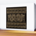 Aztec Double Headed Serpent Deity Wall Mural Gallery Image 2