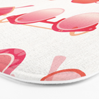 Sunglasses Collection - Pink OmbrÃ© Palette Bath Mat Gallery Image 3