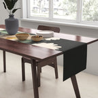 Soft Bloom Noir Table Runner Gallery Image 2