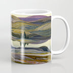 Canadian Landscape Franklin Carmichael Art Nouveau Post-Impressionism Mirror Lake Coffee Mug Gallery Image 1