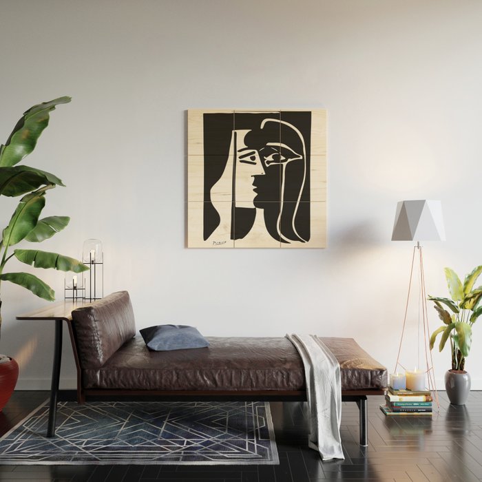 Picasso - Kiss 1979 Artwork Reproduction Wood Wall Art Gallery Image 2