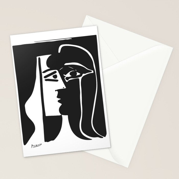 Picasso - Kiss 1979 Artwork Reproduction Stationery Card Gallery Image 2