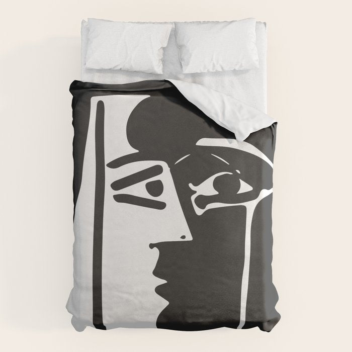 Picasso - Kiss 1979 Artwork Reproduction Duvet Cover Gallery Image 1