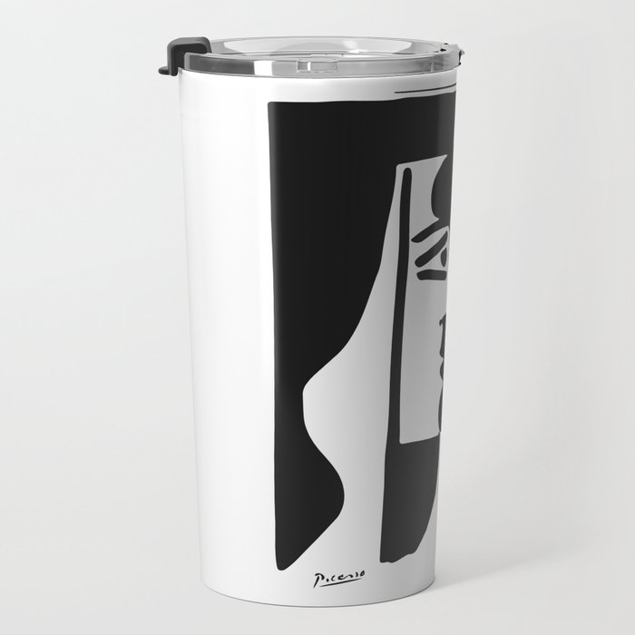 Picasso - Kiss 1979 Artwork Reproduction Travel Mug Gallery Image 3