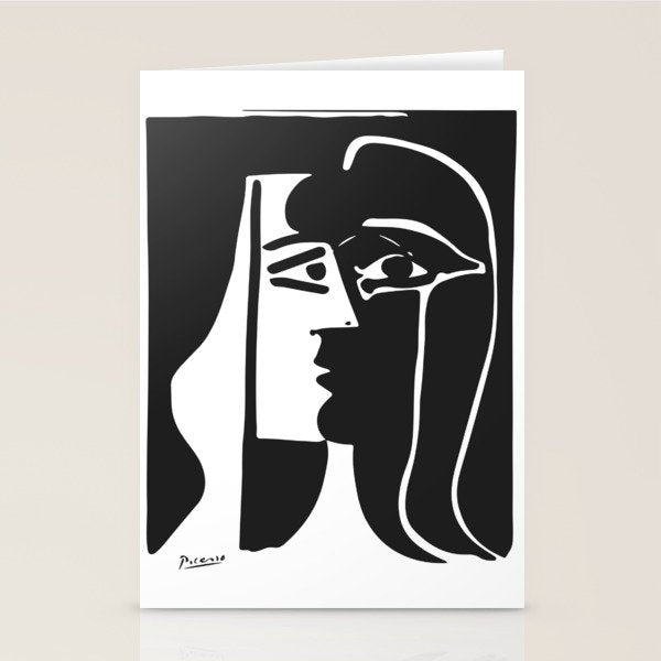 Picasso - Kiss 1979 Artwork Reproduction Stationery Card Gallery Image 2