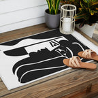 Picasso - Kiss 1979 Artwork Reproduction Outdoor Rug Gallery Image 2