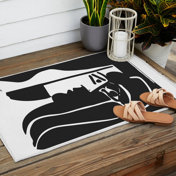 Picasso - Kiss 1979 Artwork Reproduction Outdoor Rug Gallery Image 2