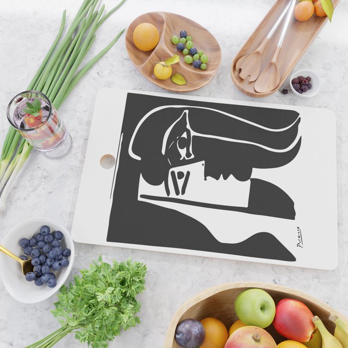 Picasso - Kiss 1979 Artwork Reproduction Cutting Board Gallery Image 2