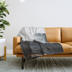Mountain Photography Throw Blanket Gallery Image 1