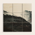 Mountain Photography Wood Wall Art Gallery Image 1
