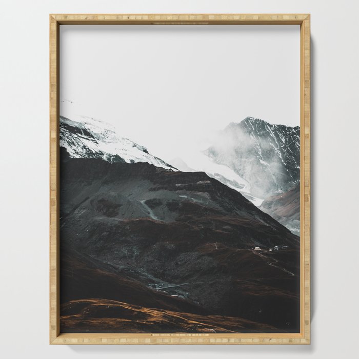 Mountain Photography Serving Tray Gallery Image 1