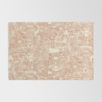 vintage halloween rust ivory Rug Gallery Image 2
