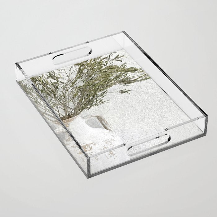 Mediterranean Olive Tree Acrylic Tray Gallery Image 1