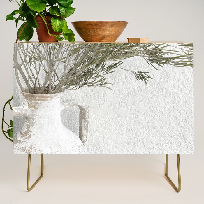 Mediterranean Olive Tree Credenza