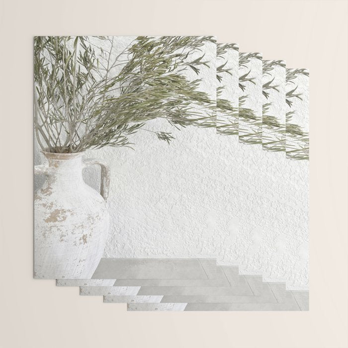 Mediterranean Olive Tree Wrapping Paper Gallery Image 3