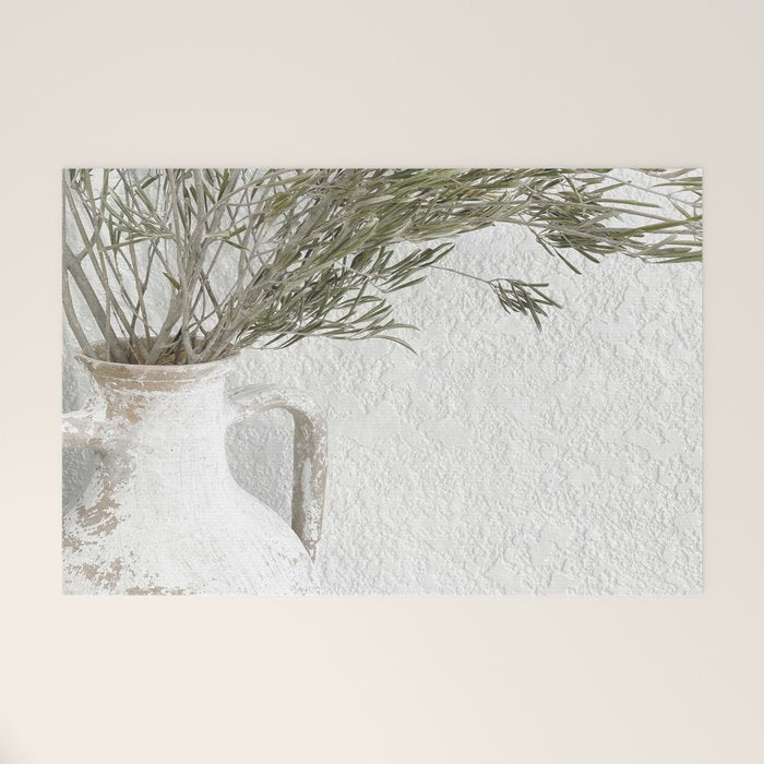 Mediterranean Olive Tree Welcome Mat Gallery Image 1