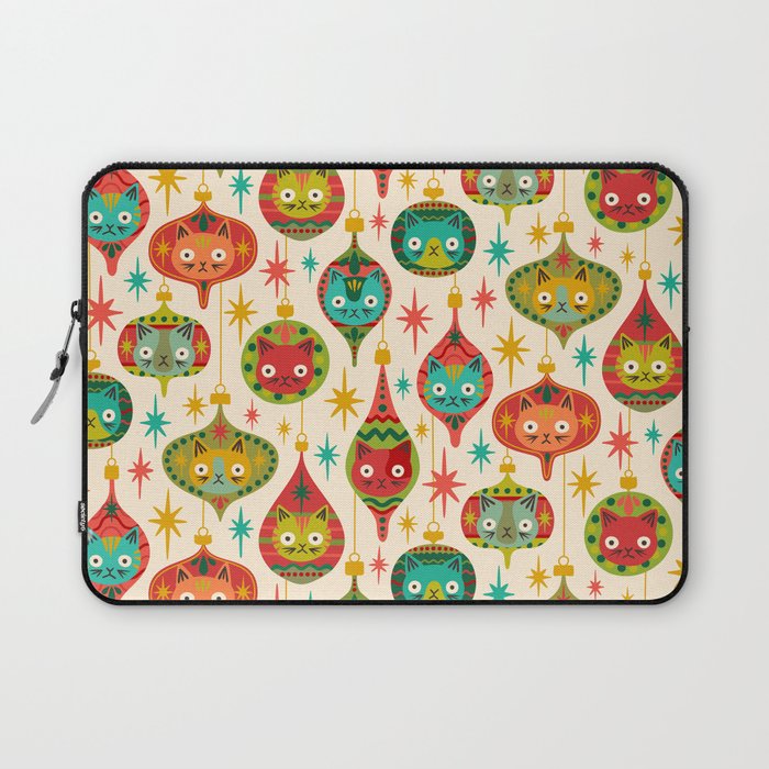 Meowy Christmas Laptop Sleeve Gallery Image 1