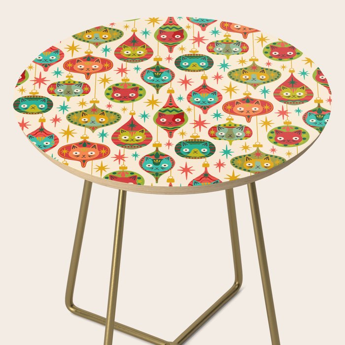 Meowy Christmas Side Table Gallery Image 2