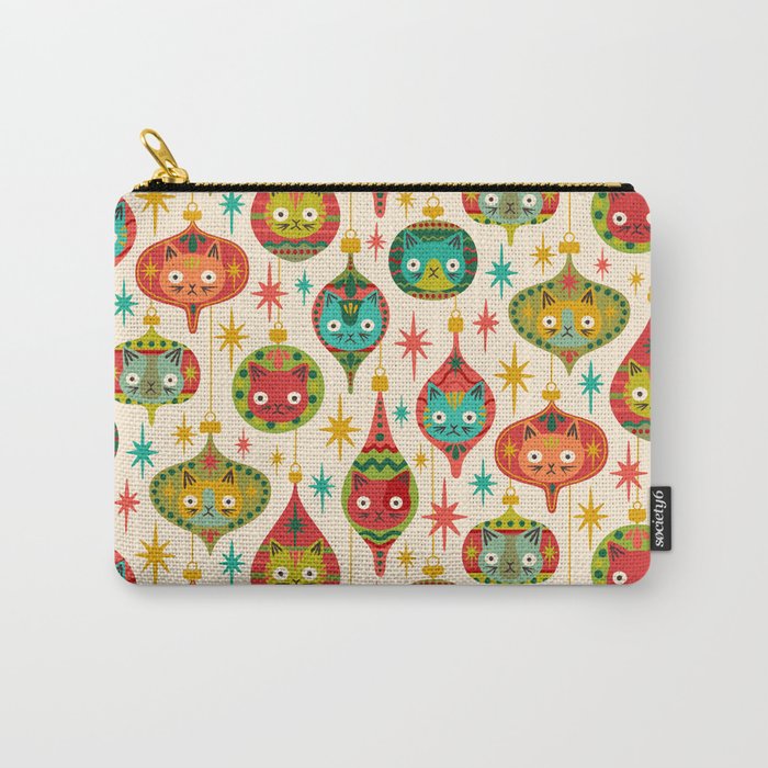 Meowy Christmas Carry All Pouch Gallery Image 1