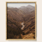 Golden Hour in Golden, Colorado Serving Tray Gallery Image 1