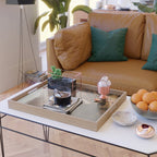 Golden Hour in Golden, Colorado Serving Tray Gallery Image 2