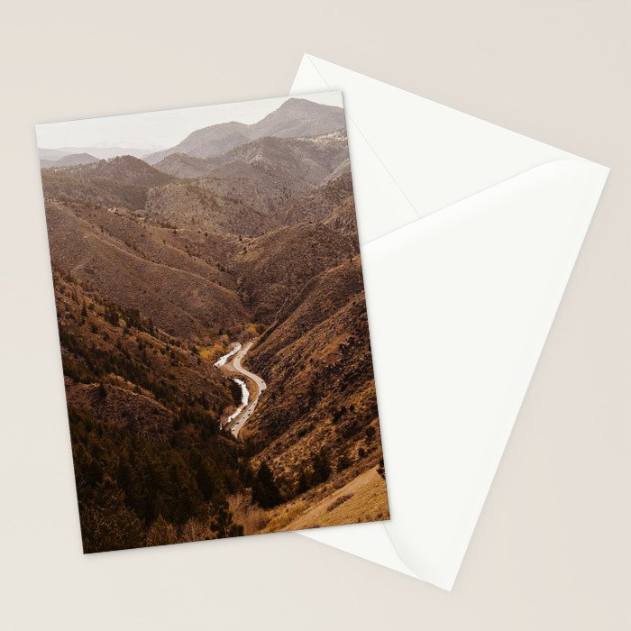 Golden Hour in Golden, Colorado Stationery Card Gallery Image 2