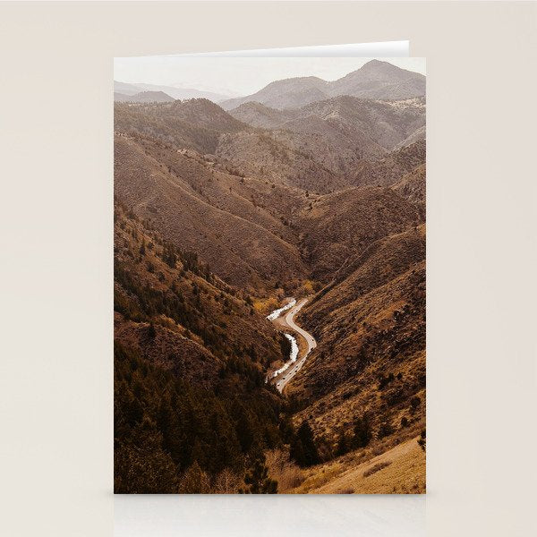 Golden Hour in Golden, Colorado Stationery Card Gallery Image 1