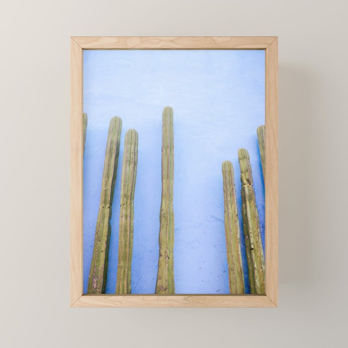 Oaxaca Blues II | Mexico Travel Photography Mini Art Print Gallery Image 1