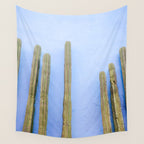 Oaxaca Blues II | Mexico Travel Photography Wall Tapestry Gallery Image 4