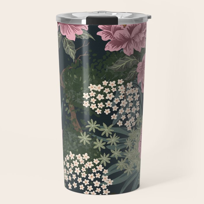 Rosewood Cottage Night Travel Mug Gallery Image 1