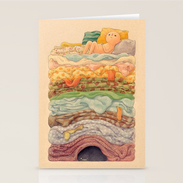 Princess and the Pea Stationery Card Gallery Image 2