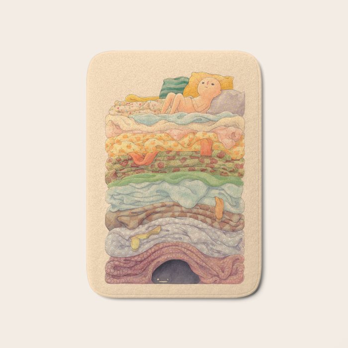Princess and the Pea Bath Mat Gallery Image 1