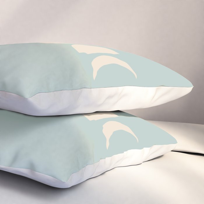 Minimal Moon Phases IX Pillow Sham Gallery Image 3