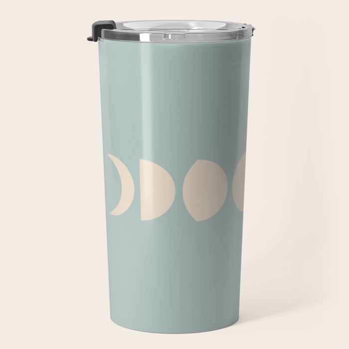 Minimal Moon Phases IX Travel Mug Gallery Image 3
