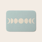 Minimal Moon Phases IX Bath Mat Gallery Image 1