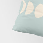 Minimal Moon Phases IX Pillow Sham Gallery Image 4