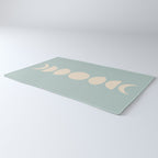 Minimal Moon Phases IX Rug Gallery Image 3