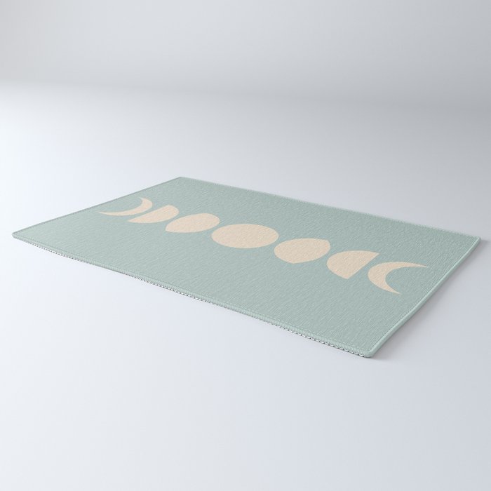 Minimal Moon Phases IX Rug Gallery Image 3