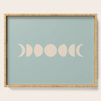 Minimal Moon Phases IX Serving Tray Gallery Image 1