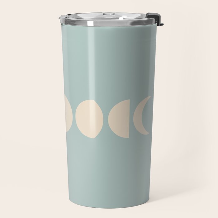 Minimal Moon Phases IX Travel Mug Gallery Image 2