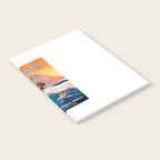 1947 Fly To Hawaii By Clipper Pan American Travel Poster Notebook Gallery Image 2