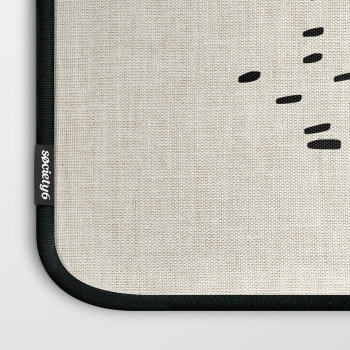 Rainy Blue Wiggle Laptop Sleeve Gallery Image 3