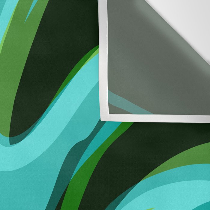 Mid Century Modern Abstract Wall Tapestry Gallery Image 3