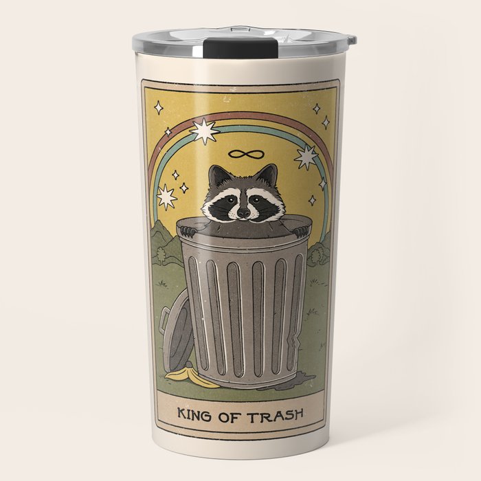 King of Trash Travel Mug Gallery Image 1
