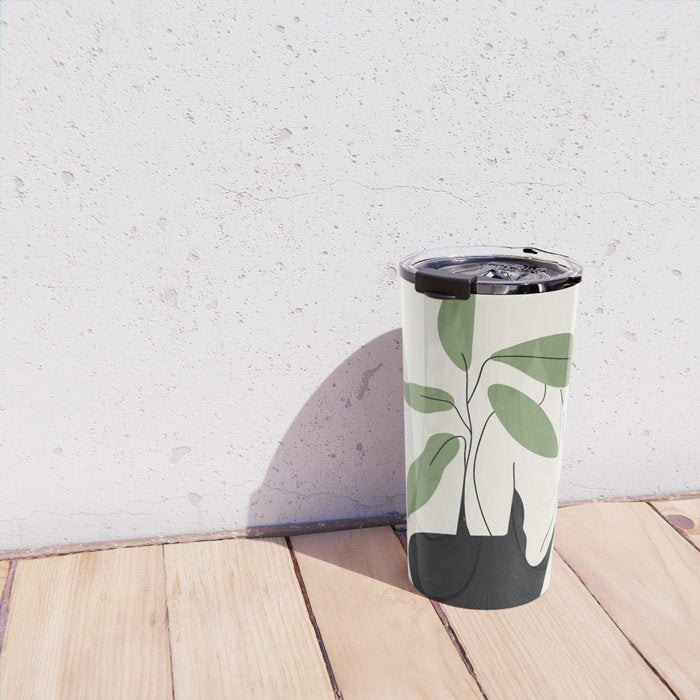 Minimal Line Shade 2 Travel Mug Gallery Image 4