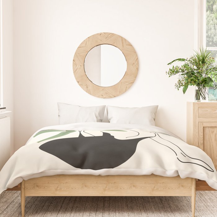 Minimal Line Shade 2 Duvet Cover Gallery Image 3